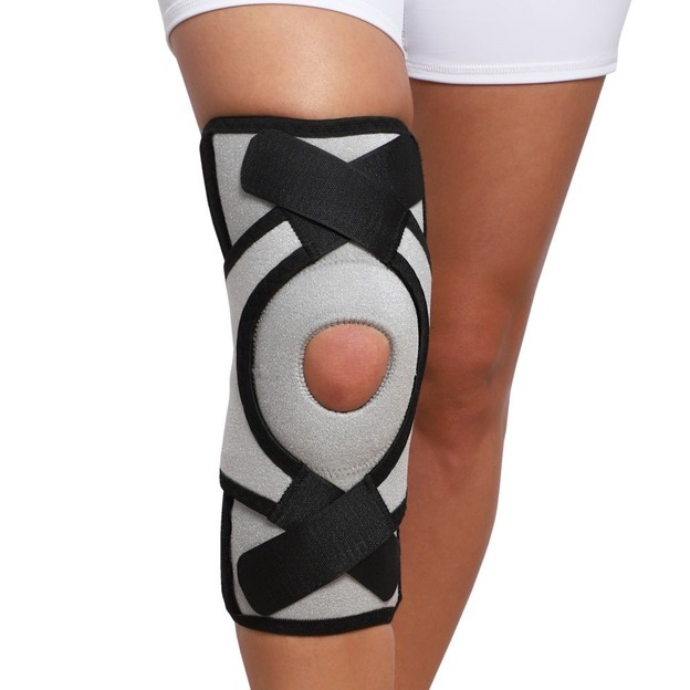 Бандаж для коленного сустава F-518 №6, серый