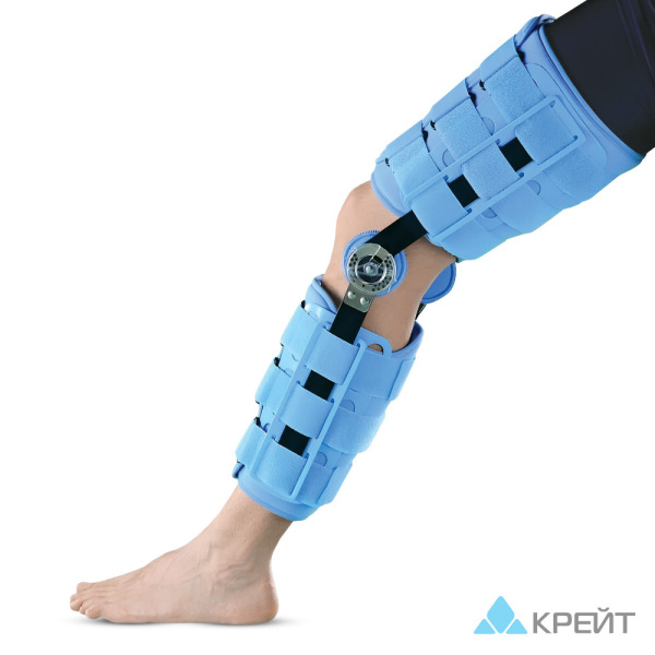 Бандаж на коленный сустав (наколенник), высота 55,8 см (Брейс), 4039-22, универсальный