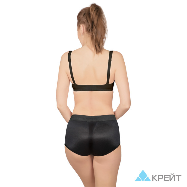 Б-670 Бандаж при опущении внутренних органов, №3, черный