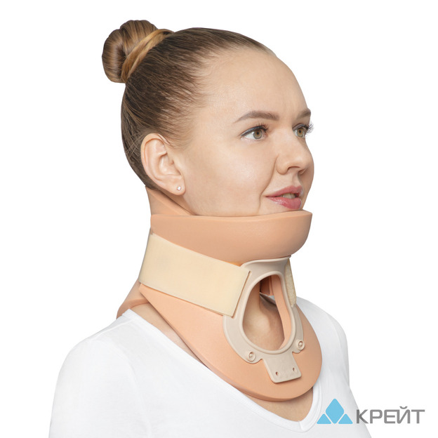 Бандаж на шейный отдел позвоночника, 4096, S, 25,4-33, бежевый