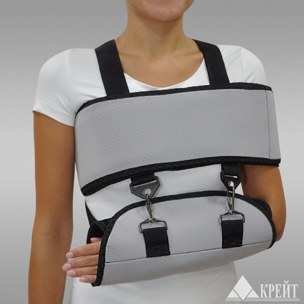 Бандаж для плеча и предплечья F-226 №1 универсальный серый