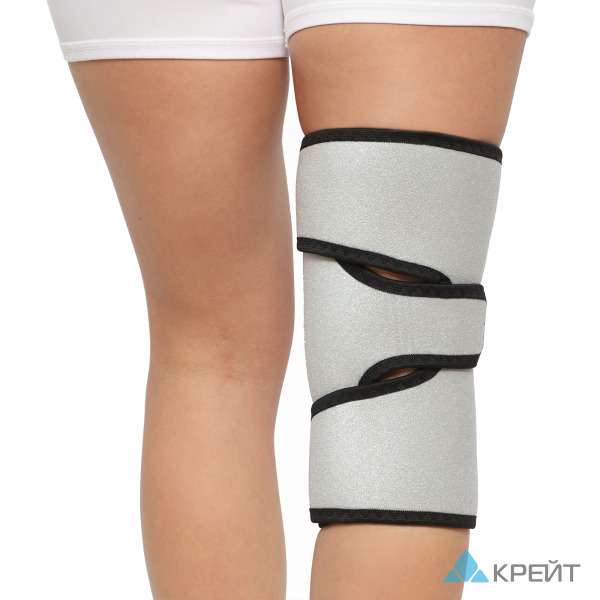Бандаж для коленного сустава F-528 №1 универсальный серый