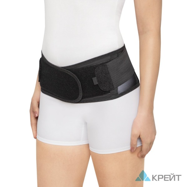 Б-830 Бандаж для тазобедренных суставов, №5, черный