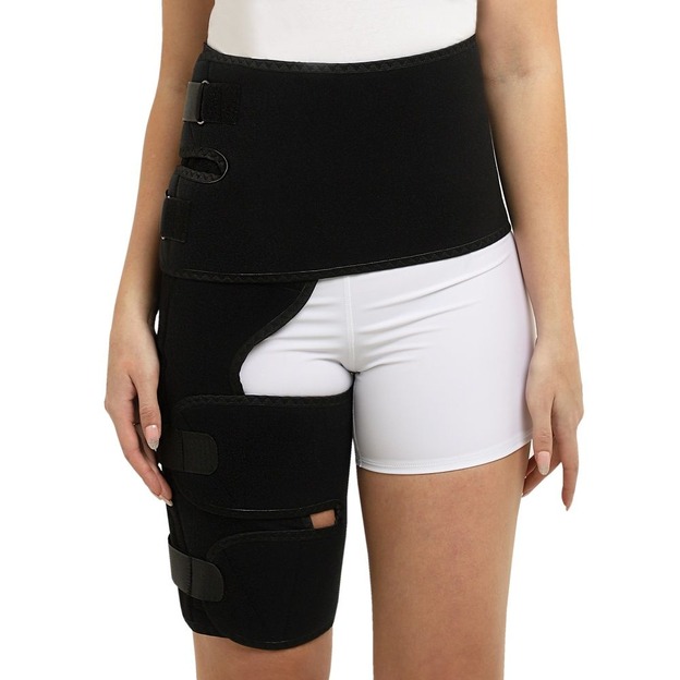 Бандаж для тазобедренных суставов Б-814, №1 черный правый