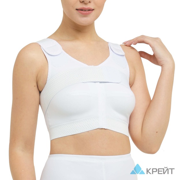 М-300 Бандаж послеоперационный ортопедический компрессионный, 100, D, белый