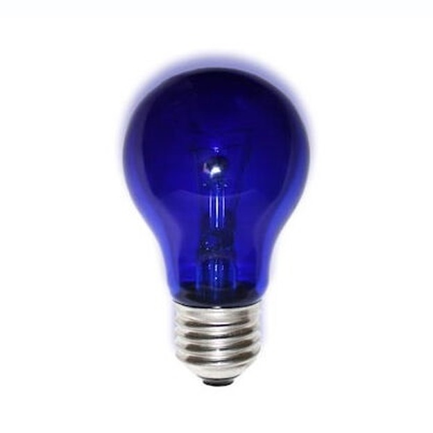 Лампа 230-60 инд синяя(100) А55