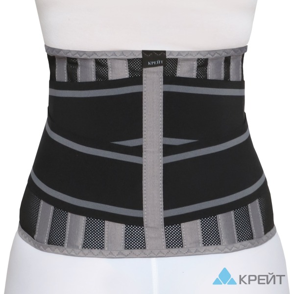 Б-507 Корсет ортопедический пояснично-крестцовый, №6, черный