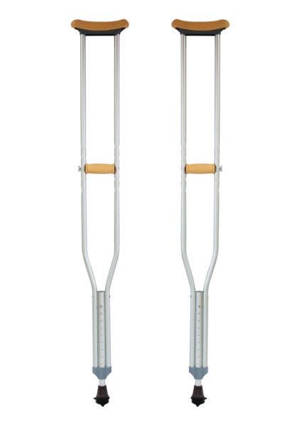 Костыли подмышечные алюминиевые 