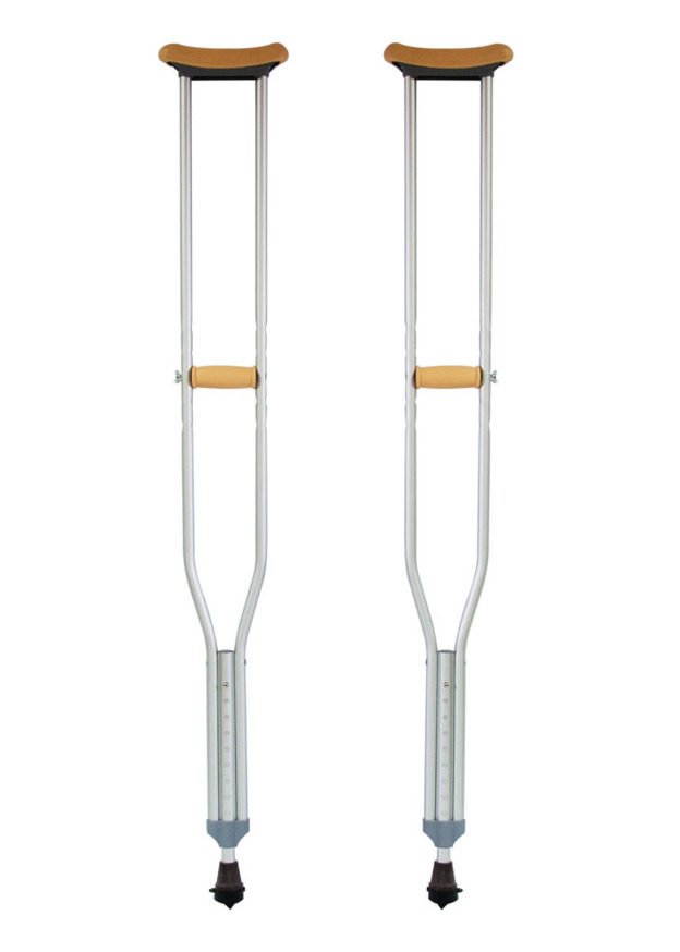 Костыли подмышечные алюминиевые 