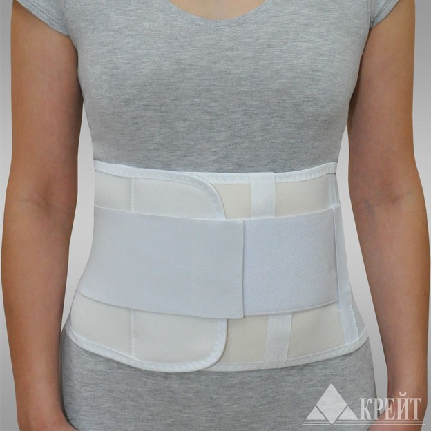 Бандаж грыжевой на брюшную стенку Б-420, №6 черн