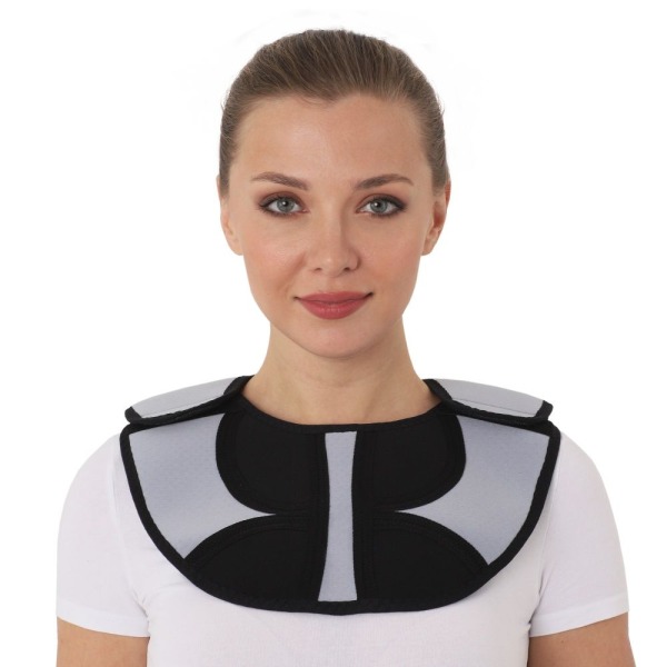 А-350 Бандаж для воротниковой зоны и грудного отдела с аппликаторами биомагнитными мед. №2
