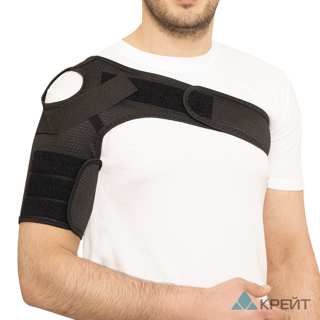 F-624 Бандаж для плечевого сустава , №3, белый, правый