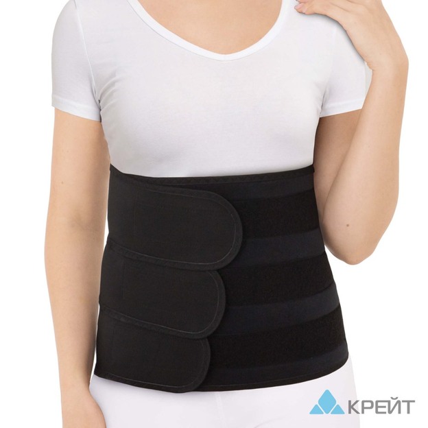 Бандаж послеоперационный Б-333, №7 черный