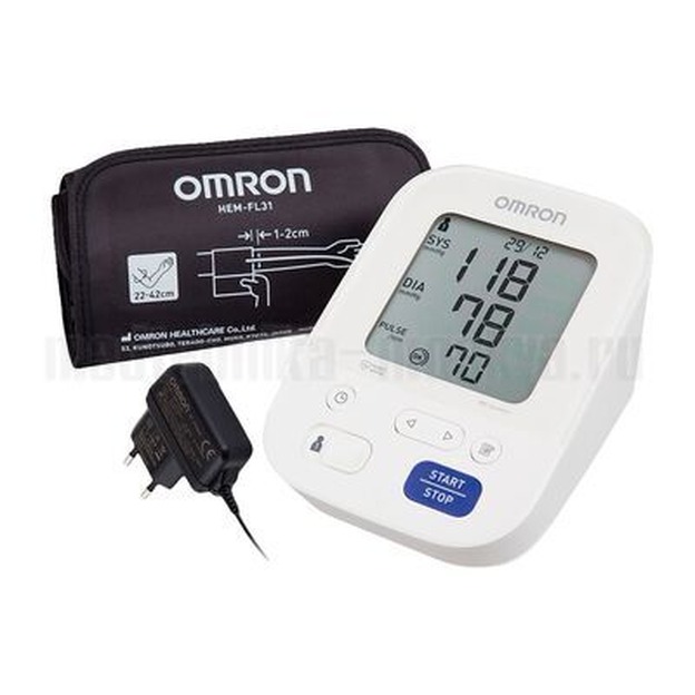 Тонометр OMRON M3 Comfort (ALRU) с адаптером (НЕМ-7155)