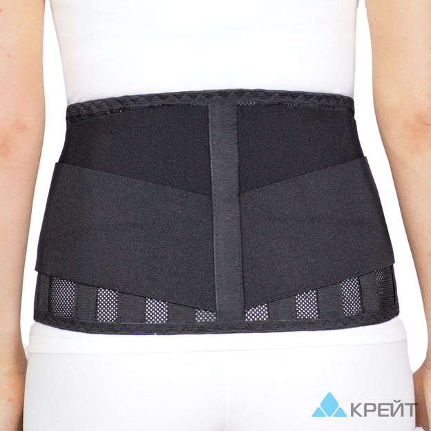 Корсет ортопедический пояснично-крестцовый Б-502/6 Э, №4 черн