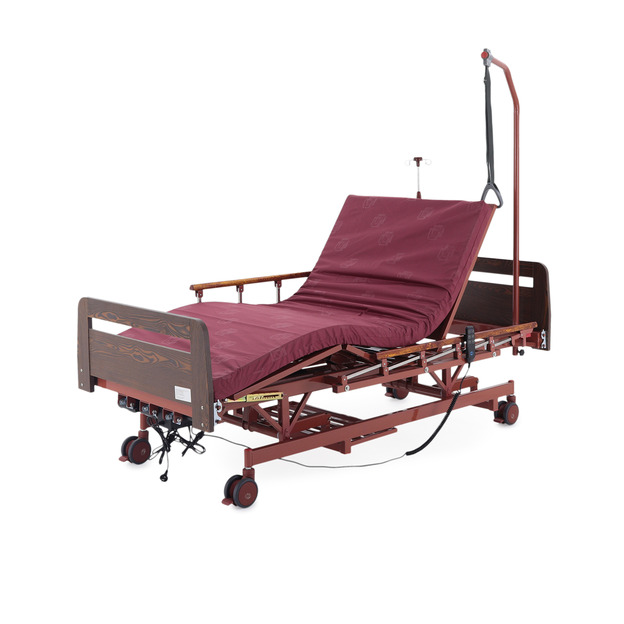 Кровать функциональная медицинская электрич. с растоматом арт. DB-6 (ME-3028Д-05) ЛДСП с матрасом