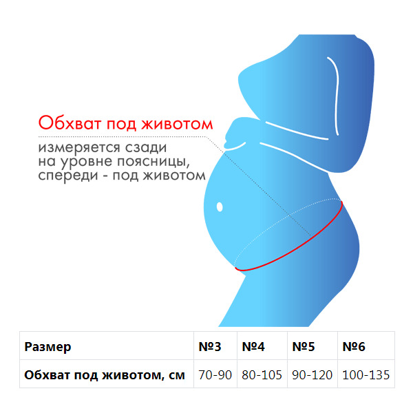 Бандаж дородовый Б-120 №3 бежевый