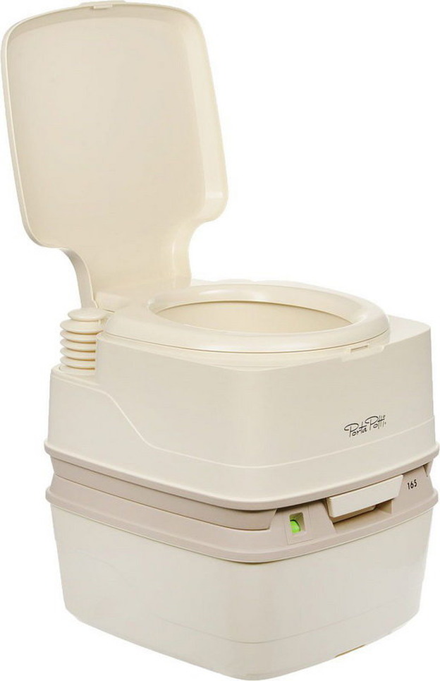 Биотуалет Thetford Porta Potti 165 Luxe, гофро-помпа 92810