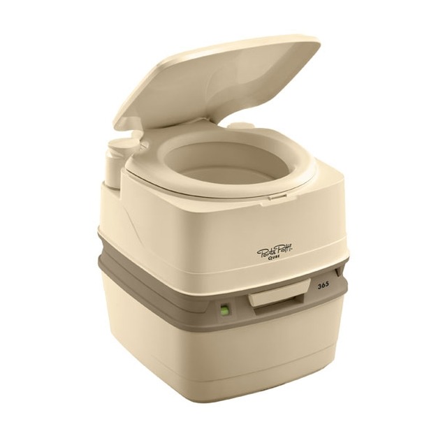 Биотуалет Porta Potti  Qube 365  Ivory (цвет слоновой кости) ручной насос 92818
