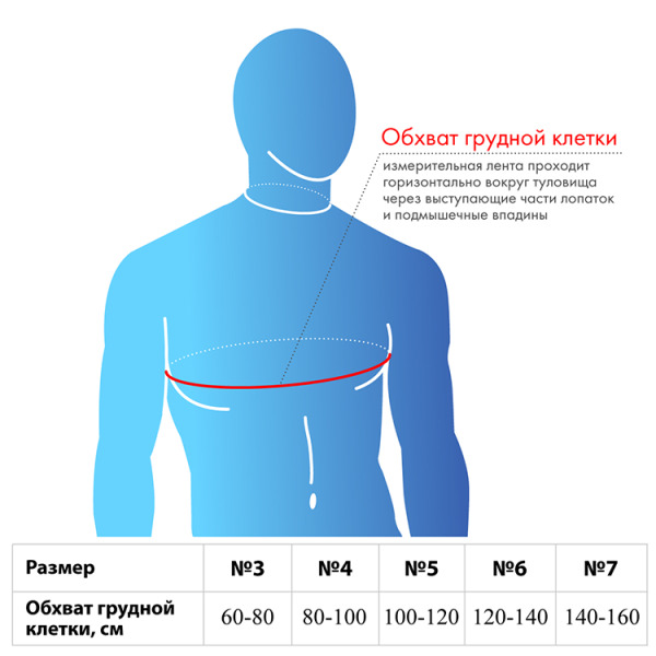 Бандаж послеоперационный Б-361, №3 бежевый
