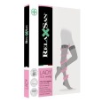 Чулки на резинке RelaxSanStay Up LADY, 1 кл. компр., 70 den, 15-21 mmHg, арт.960А, №5, черный
