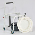 Кресло-туалет (на 4-х колесах) FS813