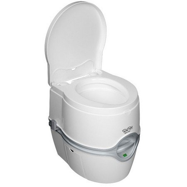 Биотуалет Porta Potti  Excellence White (цвет белый) ручной насос 92301