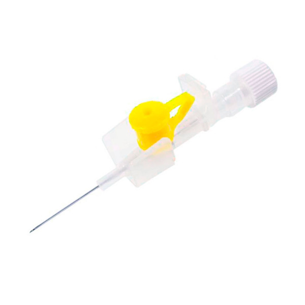 Катетер внутривенный периф.с доп.портом G24 0,7*19 №50 KD-Fix