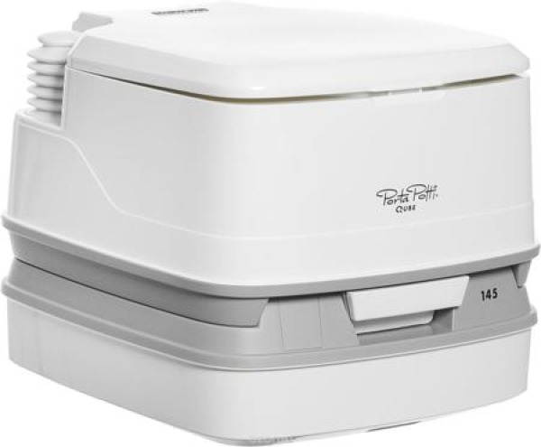 Биотуалет Porta Potti  Qube 345  White (цвет белый) ручной насос 92814