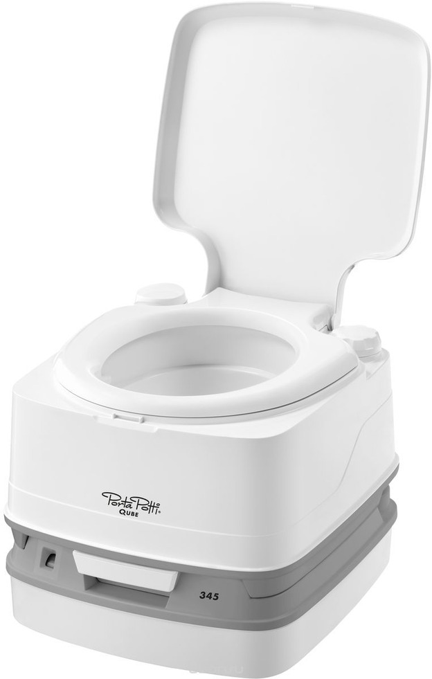 Биотуалет Porta Potti  Qube 345  White (цвет белый) ручной насос 92813