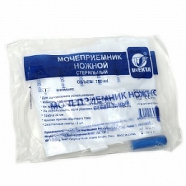 Мочеприемник INEKTA ножной стерил.0,6л