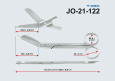 Ножницы для разрезания повязок с пуговкой 185мм Н-14П  JO-21-122